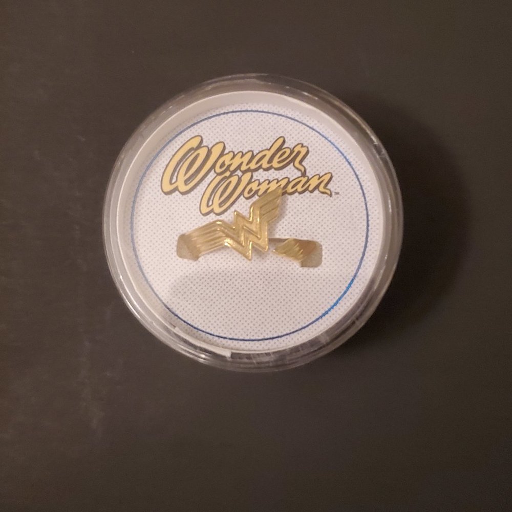 Alex and Ani Gold Wonder Woman Wrap Ring